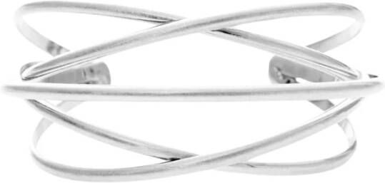 Dansk Copenhagen Tara wikkel het armband , Grijs, Dames