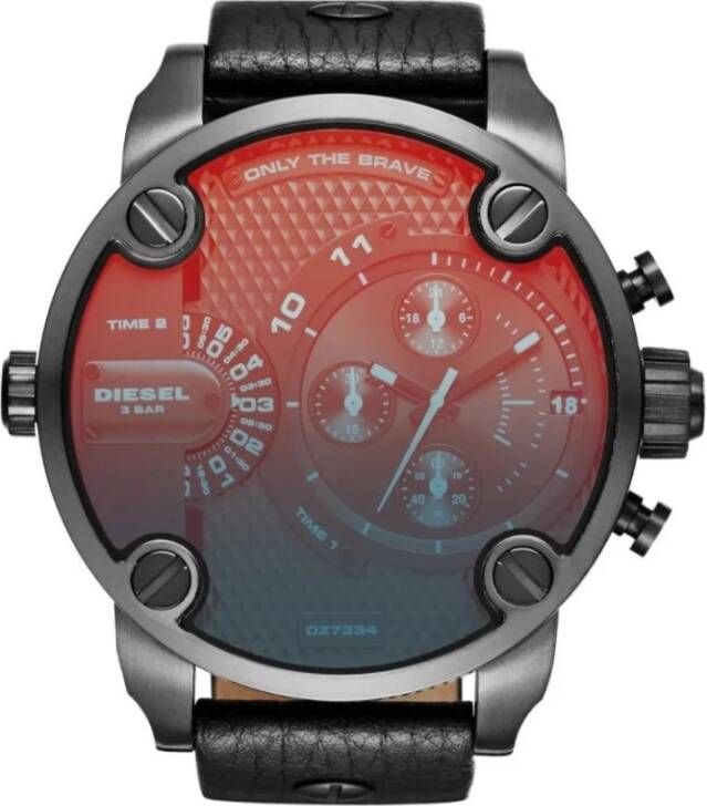 Diesel Horloge , Zwart, Heren