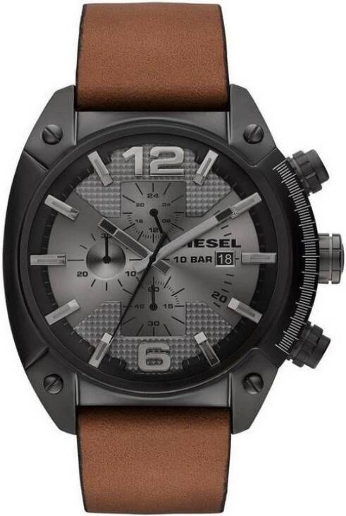 Diesel Horloges , Bruin, Heren