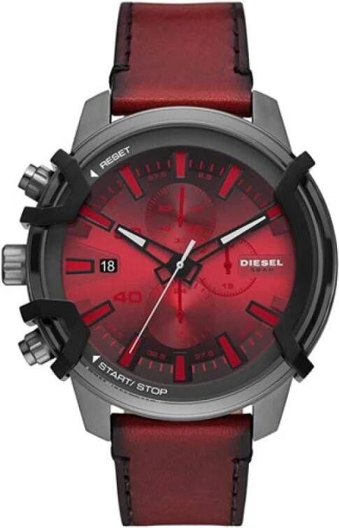 Diesel Horloges , Rood, Heren
