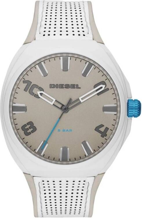 Diesel Kwarts horloge , Wit, Heren