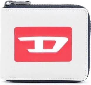 Diesel Portefeuillekaarthouders , Wit, Unisex