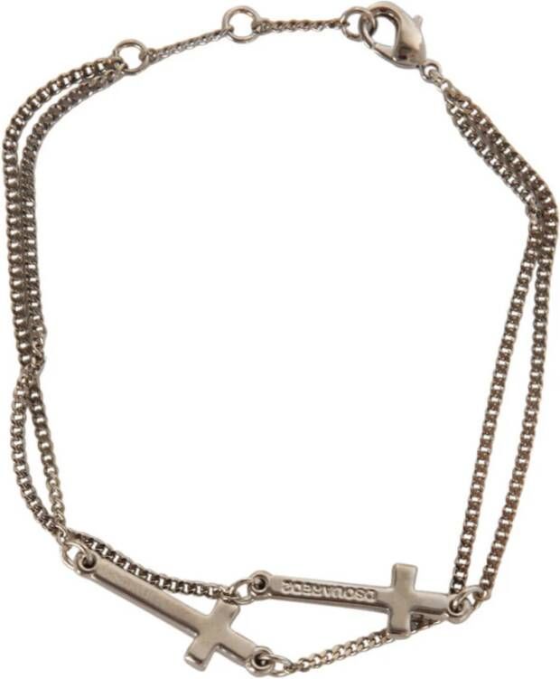 Dsquared2 Metal Bracelet , Geel, Heren