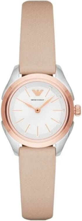 Emporio Armani Horloge , Beige, Heren