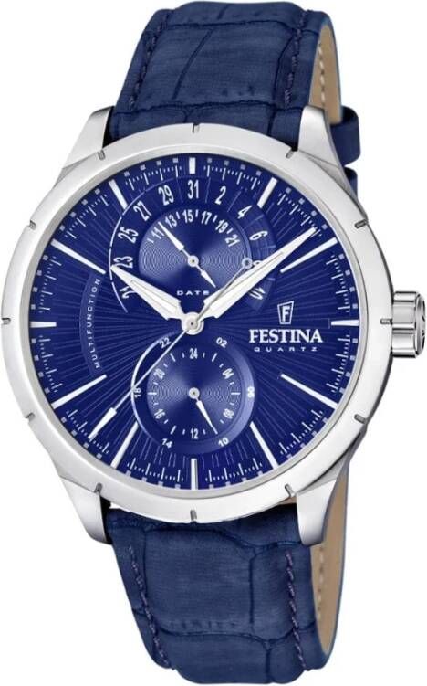 Festina Horloges , Blauw, Heren