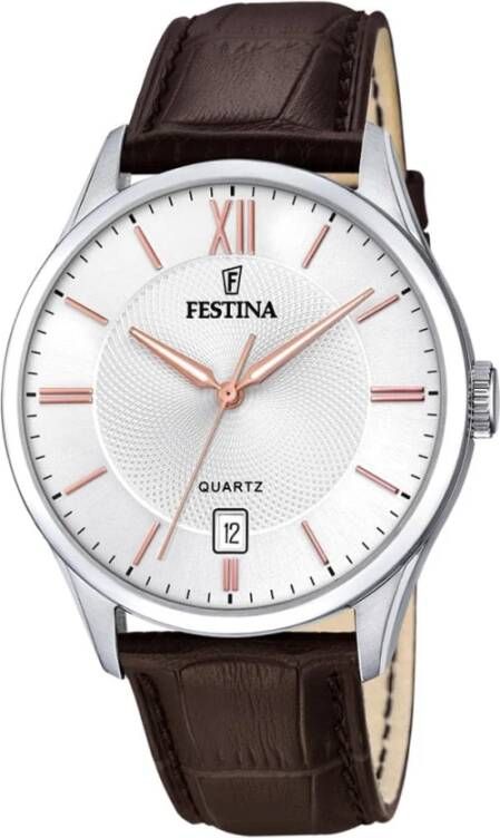 Festina Horloges , Bruin, Heren
