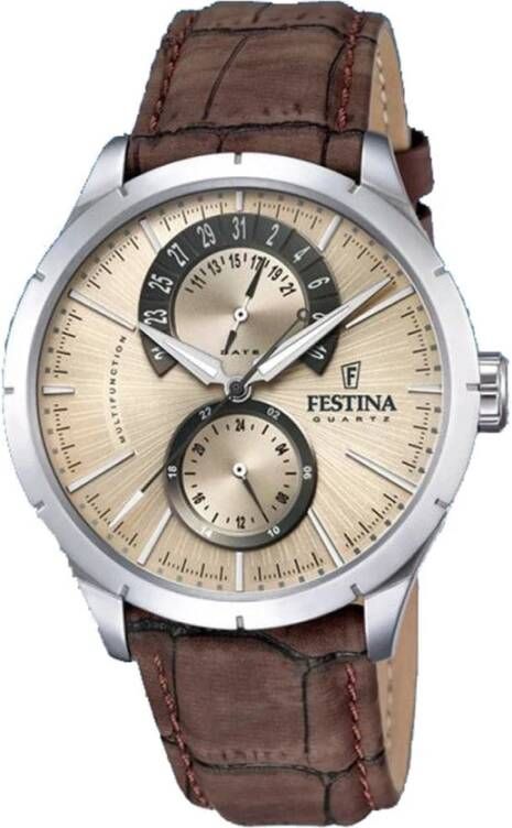 Festina Horloges , Bruin, Heren