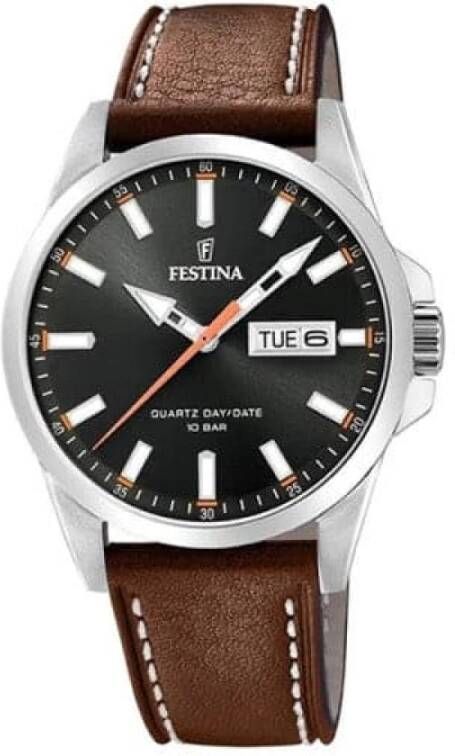 Festina Horloges , Bruin, Heren