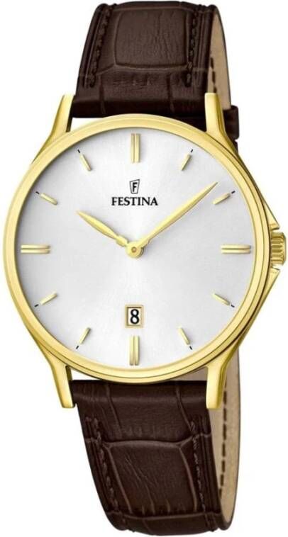 Festina Horloges , Bruin, Heren