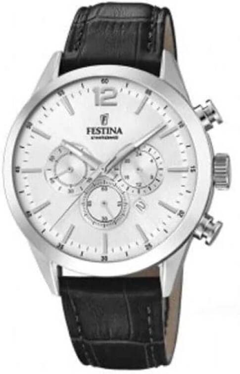 Festina Horloges , Zwart, Heren