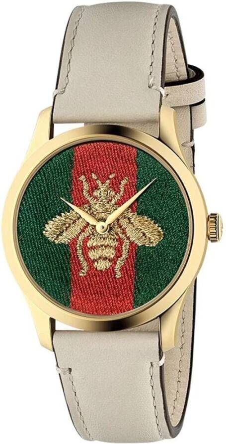 Gucci Horloge , Beige, Unisex