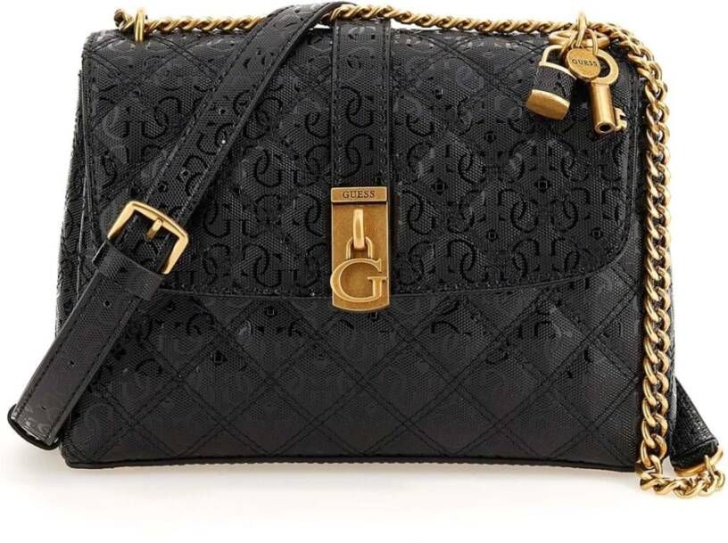 Guess Schoudertassen Zwart Dames