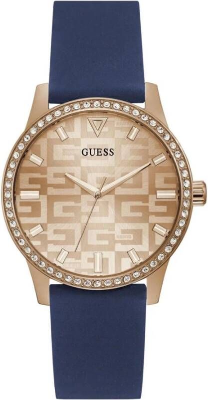Guess Horloge , Blauw, Heren