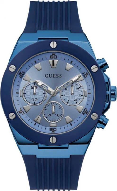 Guess Horloges Blauw Heren