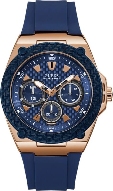 Guess Horloges Blauw Heren