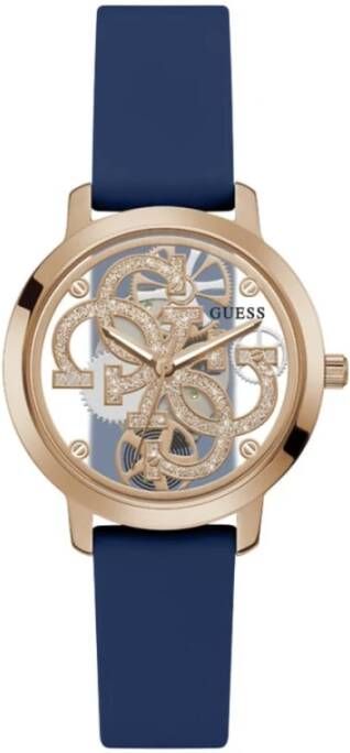 Guess Horloge , Blauw, Heren