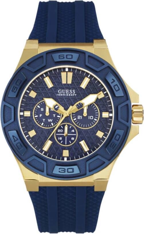 Guess Horloge , Blauw, Heren