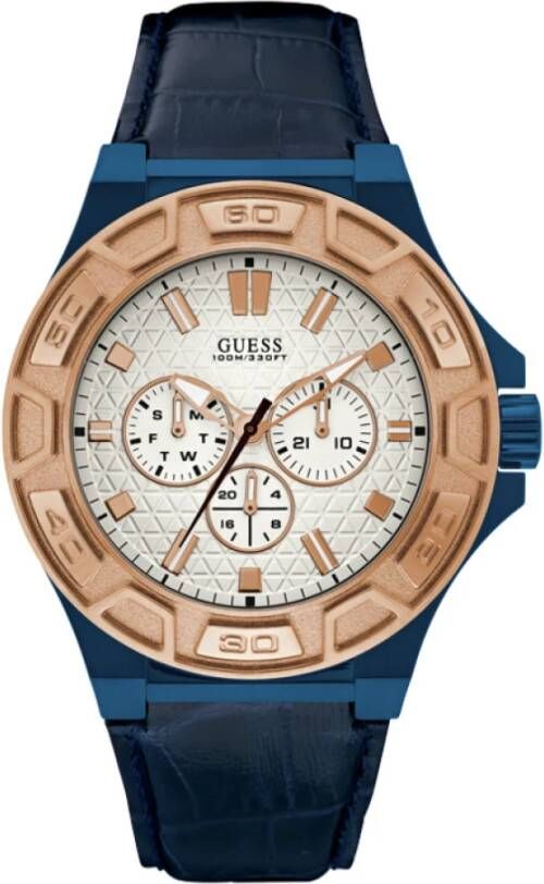 Guess Horloge , Blauw, Heren