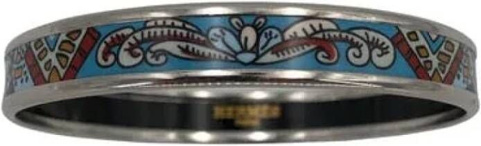 Hermès Vintage Pre owned Metal bracelets , Blauw, Dames