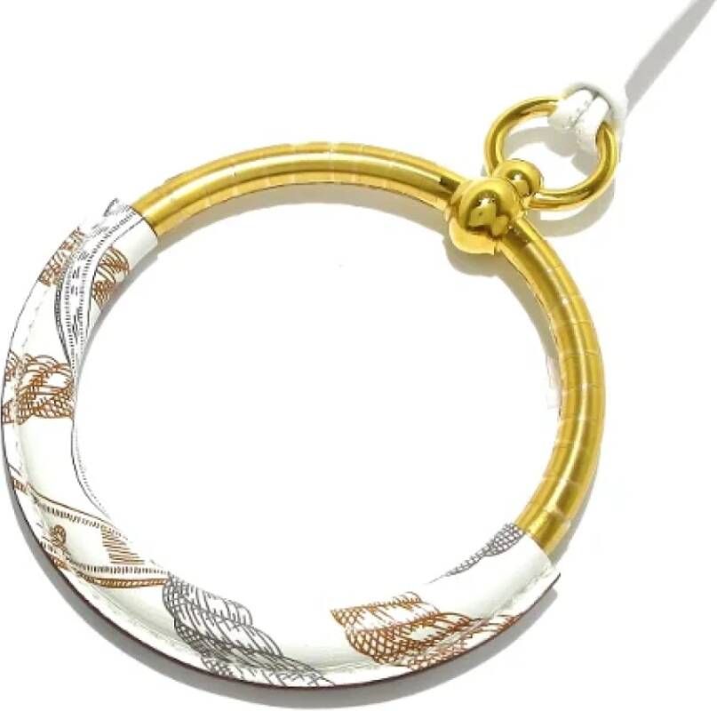 Hermès Vintage Pre owned Metal necklaces , Geel, Dames