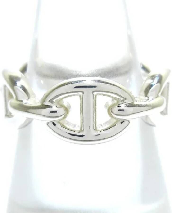 Hermès Vintage Pre owned Silver rings , Grijs, Dames