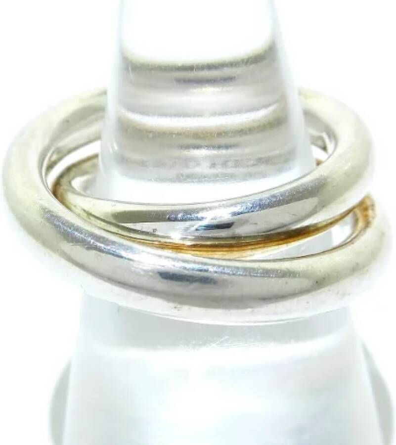 Hermès Vintage Pre owned Silver rings , Grijs, Dames