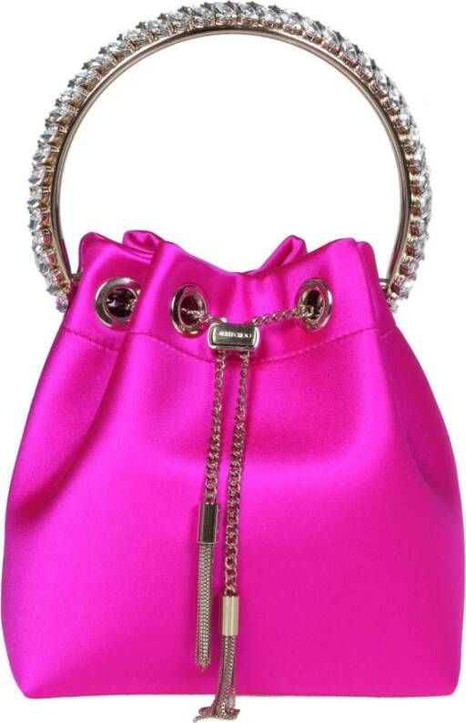 Jimmy Choo Schoudertassen Roze Dames