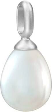 Julie Sandlau Afrodite anheng Rhodium , Wit, Dames