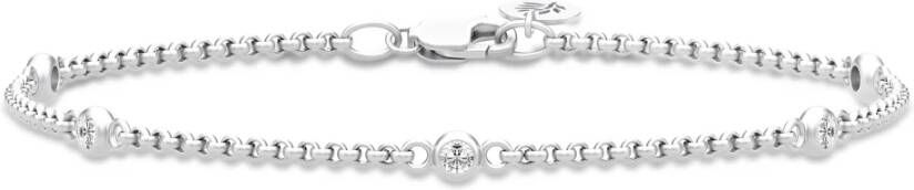 Julie Sandlau Finesse armband , Grijs, Dames