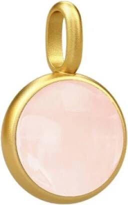 Julie Sandlau Prime Pendant Gold , Roze, Dames