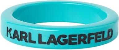 Karl Lagerfeld Bracelet K/Summer Bangle Thin , Blauw, Dames