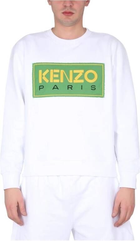 Kenzo Crewneck Sweatshirt , Wit, Heren