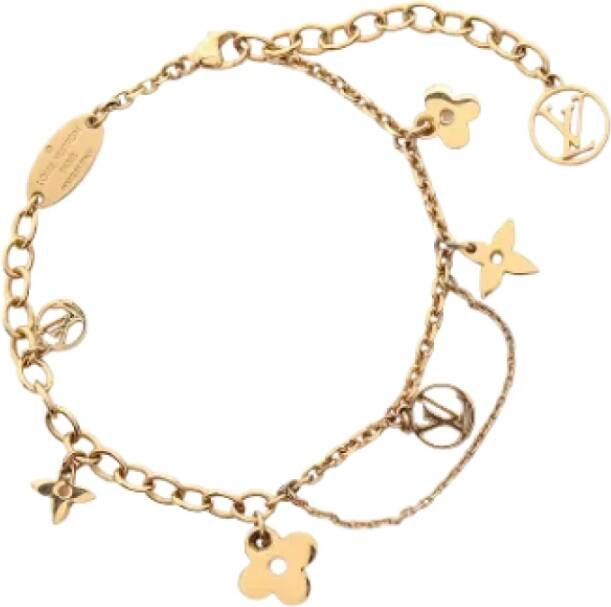 Louis Vuitton Vintage Pre owned Bracelets , Geel, Dames