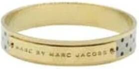 Pre owned Metal bracelets Marc Jacobs Pre owned, Geel, Dames