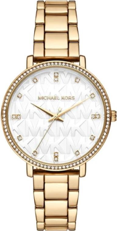 Michael Kors Bekijk Mk4666 , Geel, Dames