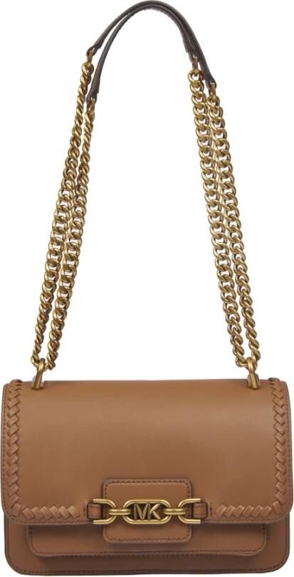 Michael Kors Dames tassen schoudertas bagage aw22 , Bruin, Dames