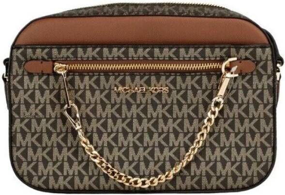 Michael Kors Kruis lichaamstassen , Bruin, Dames