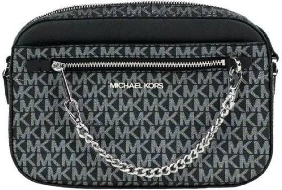 Michael Kors Kruis lichaamstassen , Zwart, Dames