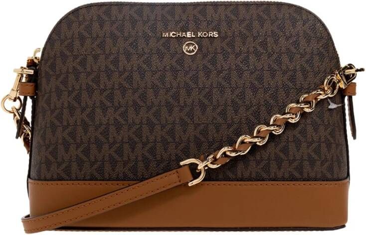 Michael Kors Crossbodytas Jet Set Charm Large Dome Crossbody Bruin