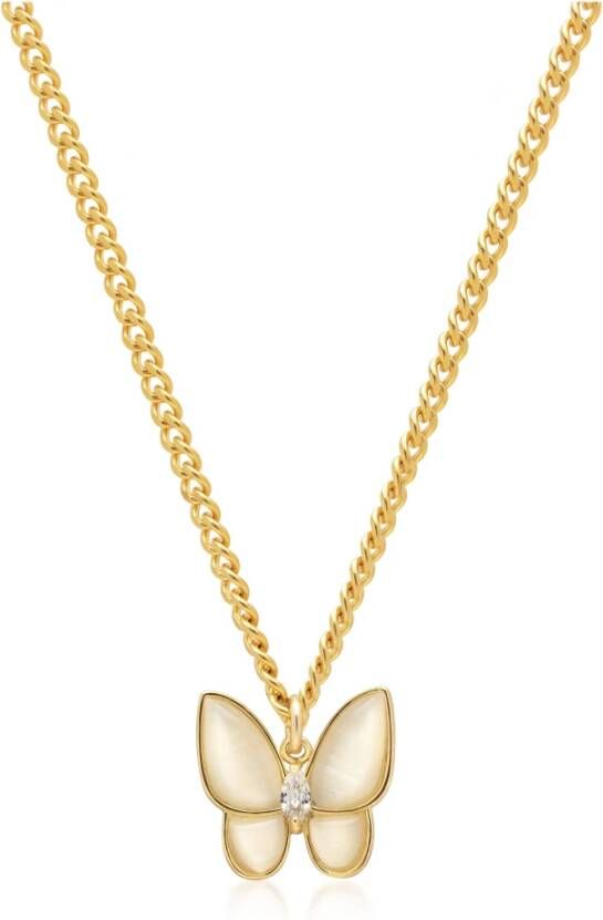 Nialaya Necklaces , Geel, Dames