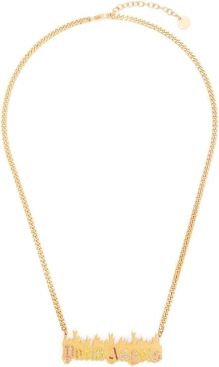 Palm Angels Kettingen Geel Dames