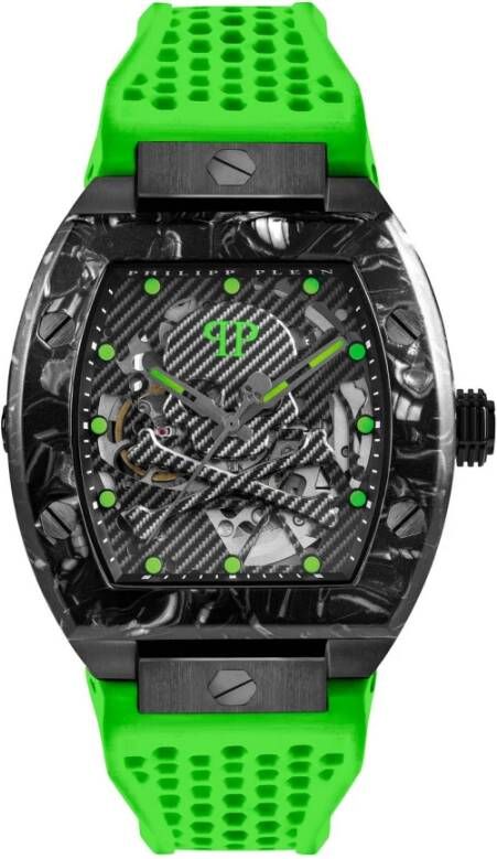 Philipp Plein Horloges Groen Heren