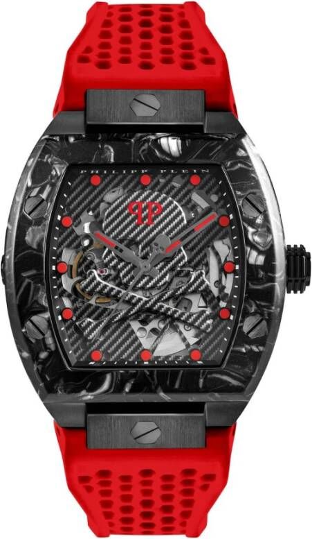 Philipp Plein Horloges Rood Heren