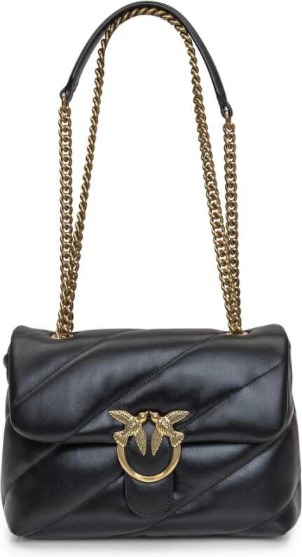 pinko Schoudertassen Zwart Dames