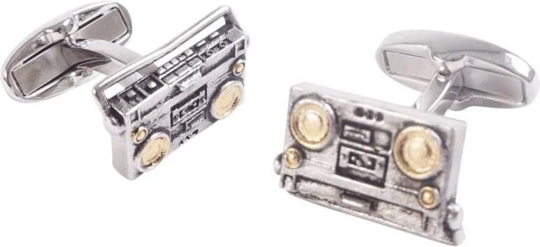 PS By Paul Smith Boombox manchetingen , Grijs, Heren