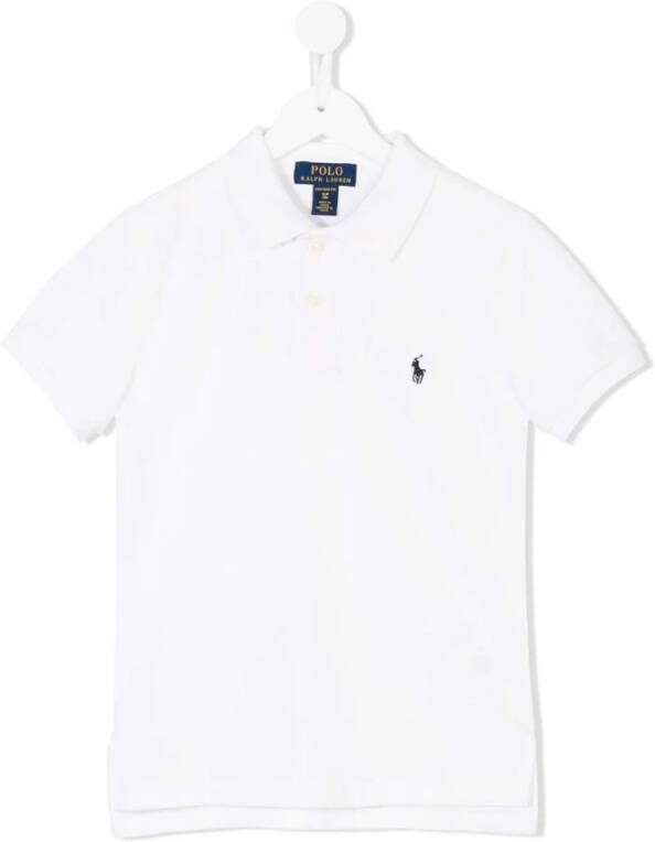 Polo Ralph Lauren Short Sleeve Polo Shirt Knit , Wit, Heren