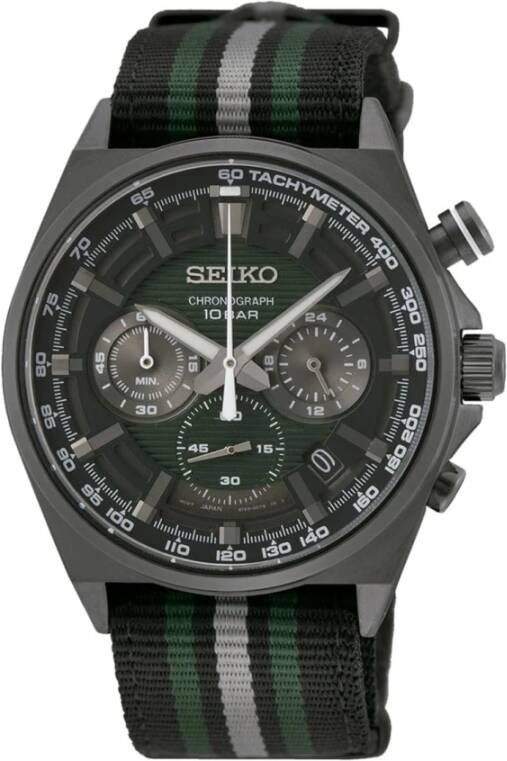 Seiko UR Ssb411P1 , Groen, Heren