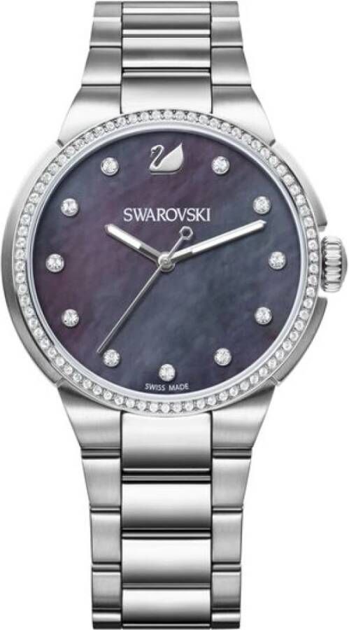 Swarovski Horloges , Grijs, Dames