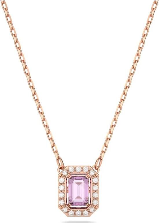 Swarovski Kettingen , Roze, Dames