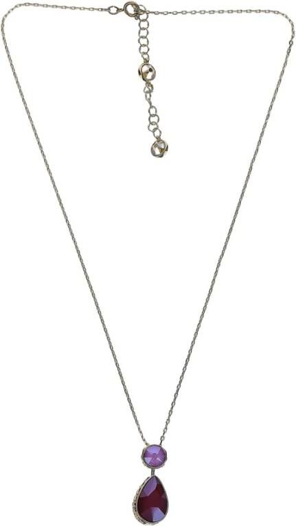 Swarovski Orbita ketting , Paars, Dames